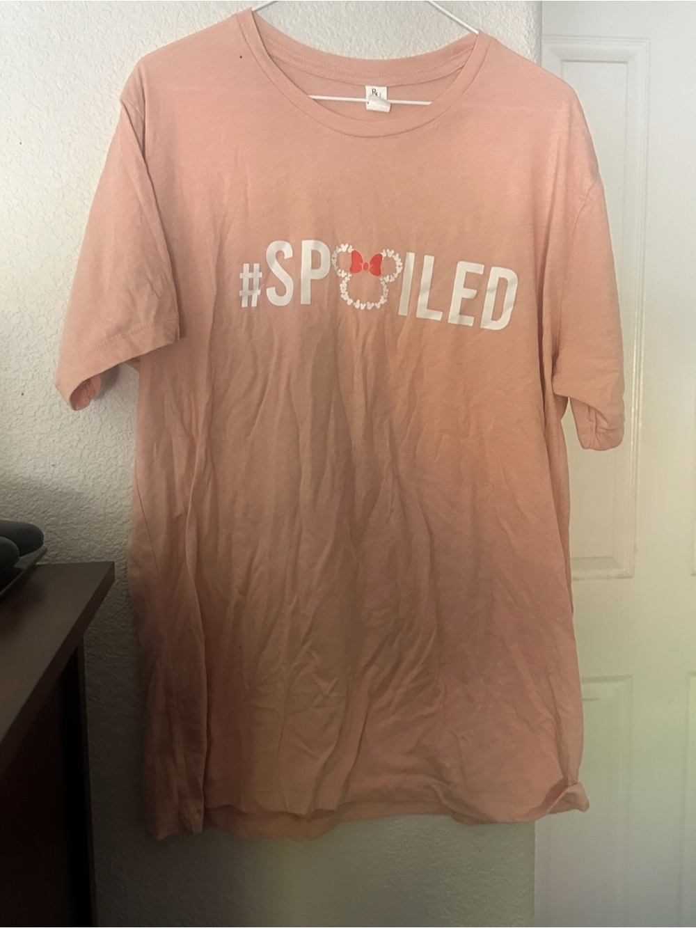 #SPOILED Pink Graphic Tee with Disney’s Minnie Mouse